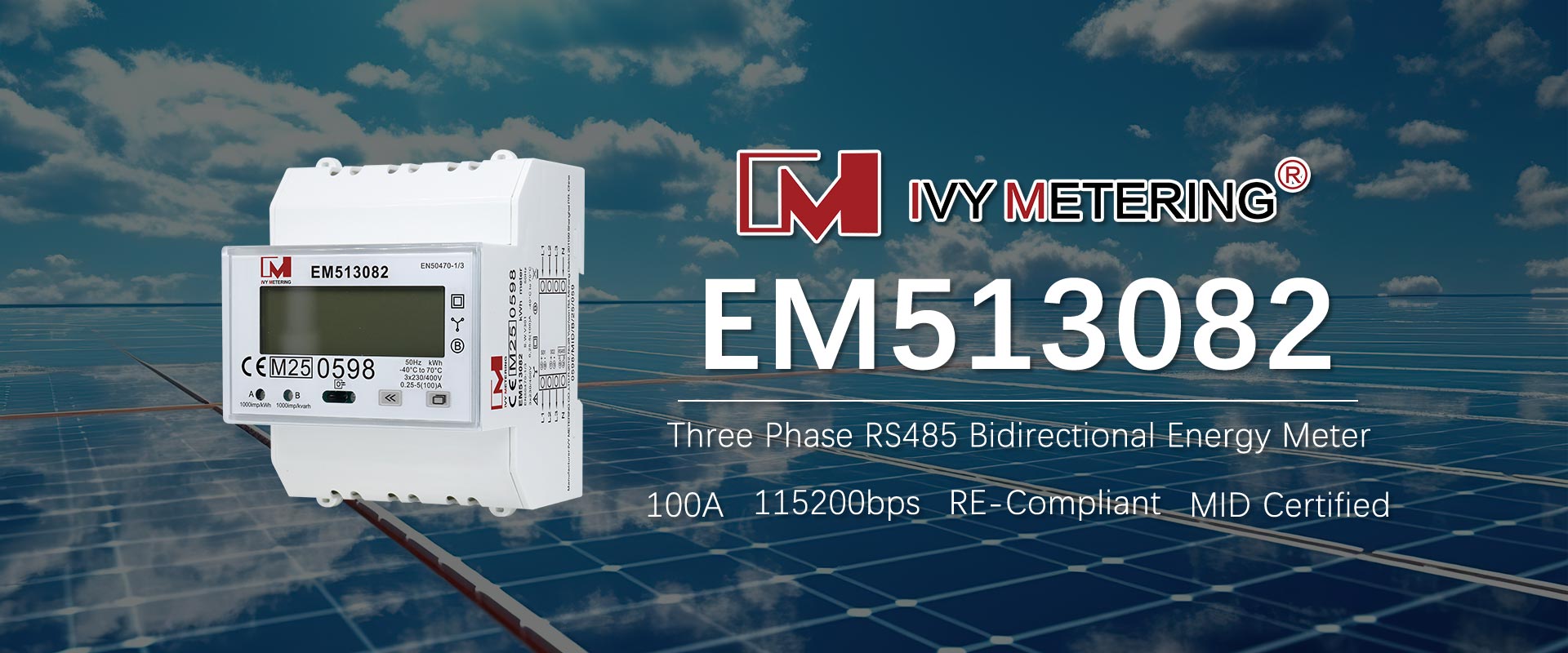 Bi-Directional Metering,  ev charger energy meter, ac energy meter for ev metering, mid energy meter