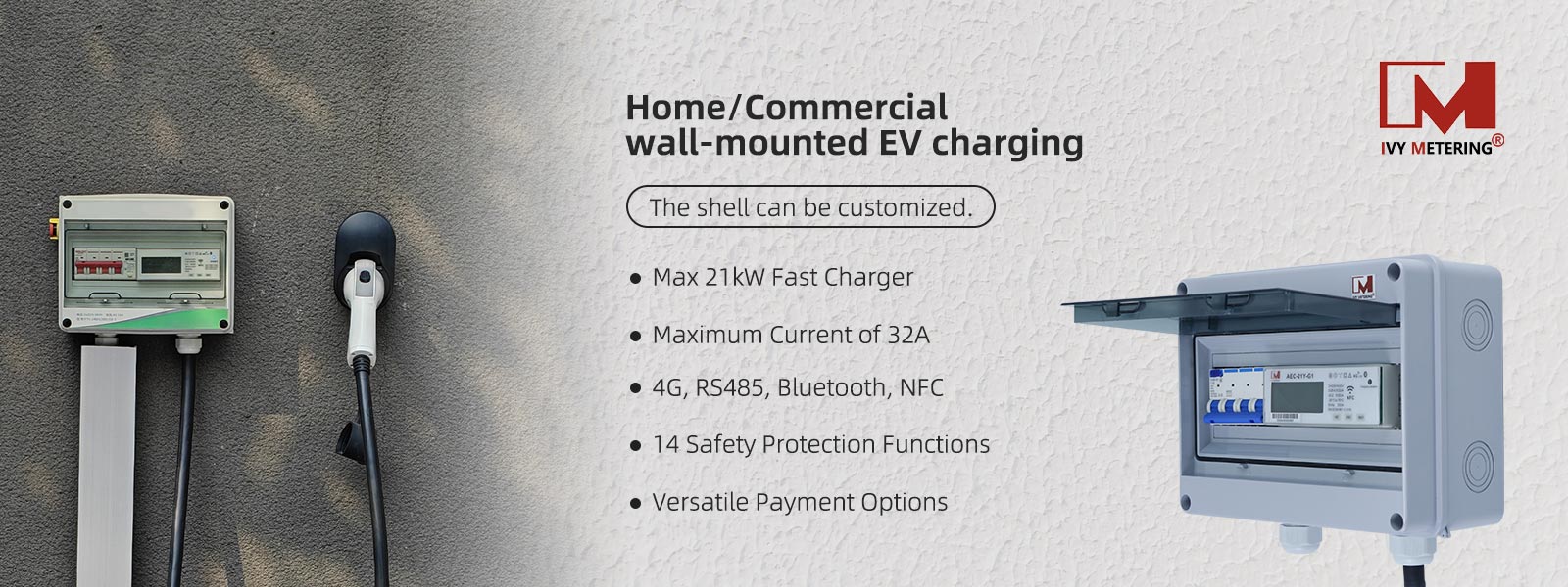 7kw/21kw OEM  AC EV Charger