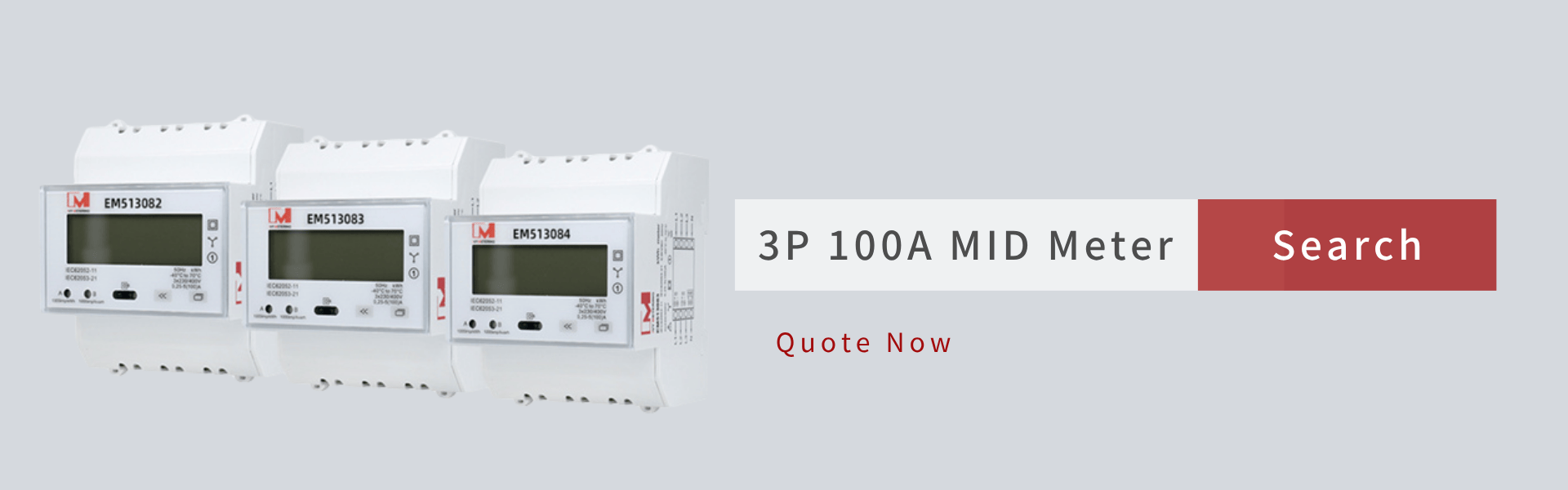 [RS485] EM513082 RE direct-connect three-phase four-wire Omni-Directional 3 fase elektrometer with MID Certificate