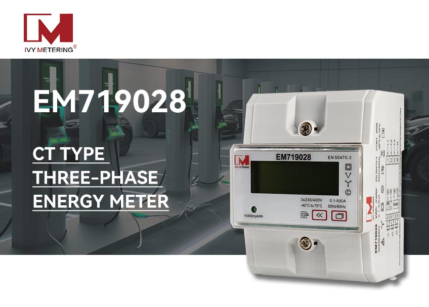 MID-Approved CT Energy Meter EM719028: The Must-Have for Reliable EV Charger Metering