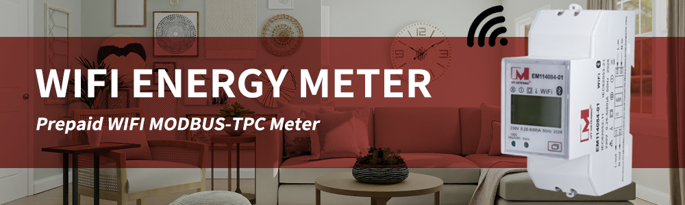 EM114084-01 MID Approved 60A Single Phase Wi-Fi Energy Meter