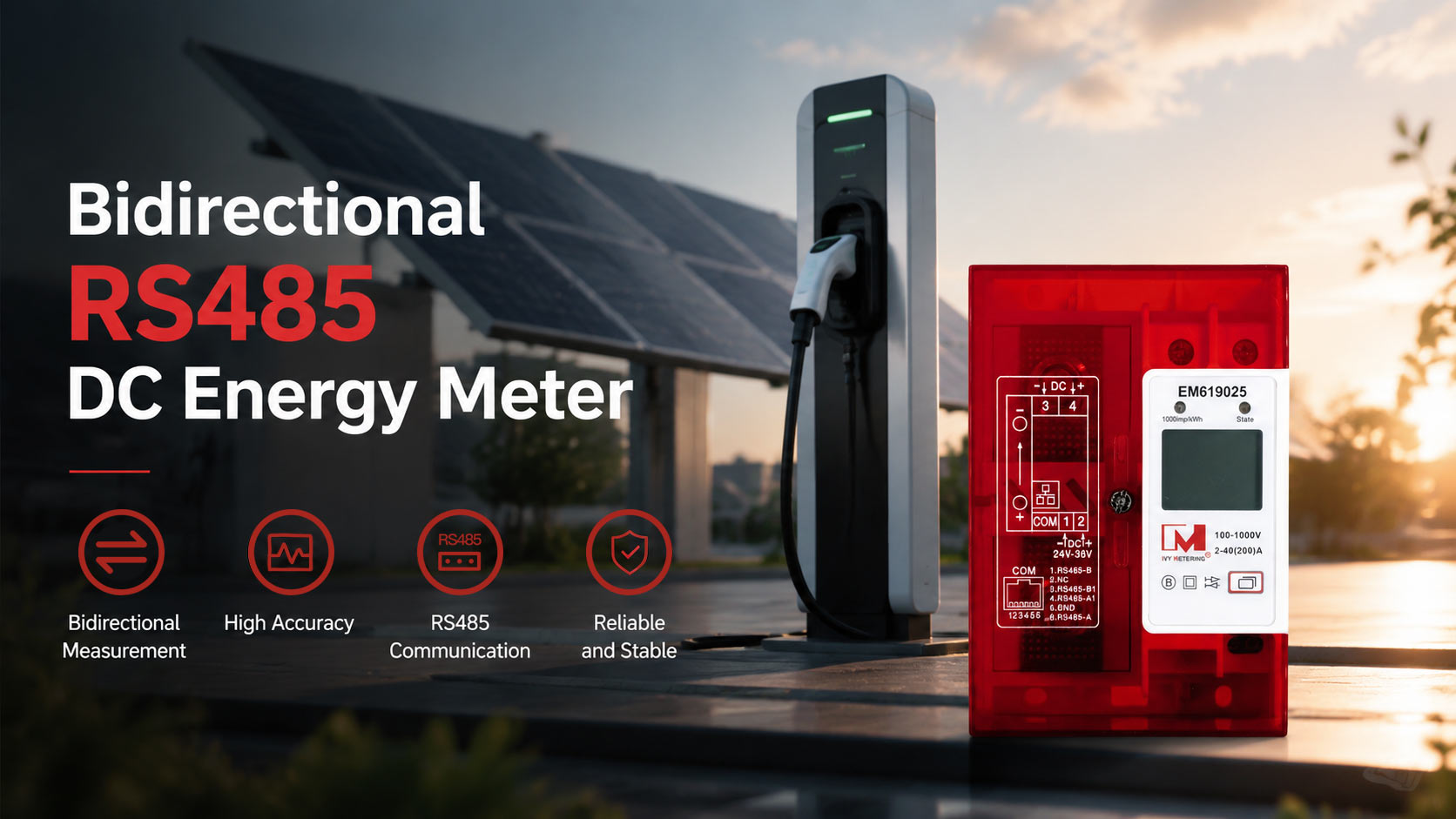 Bidirectional DC Energy Meter for Photovoltaic Solar Energy Metering