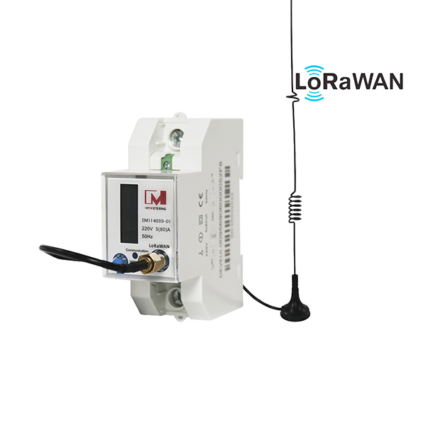 [Lorawan Class C] Star to Star Single phase power meter LoRaWAN energy meter smart LoRa electricity meter