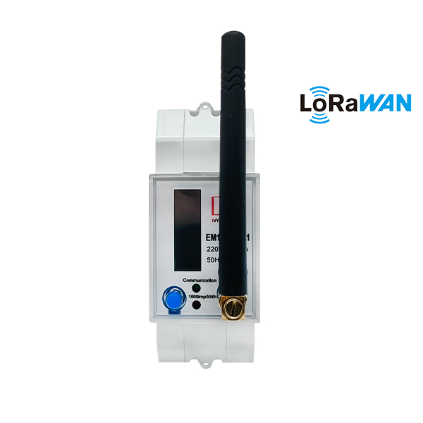 [Lorawan Glue Stick Antenna] EM114039 1 Phase AC Wireless Communication LoRaWAN Smart Energy Meter