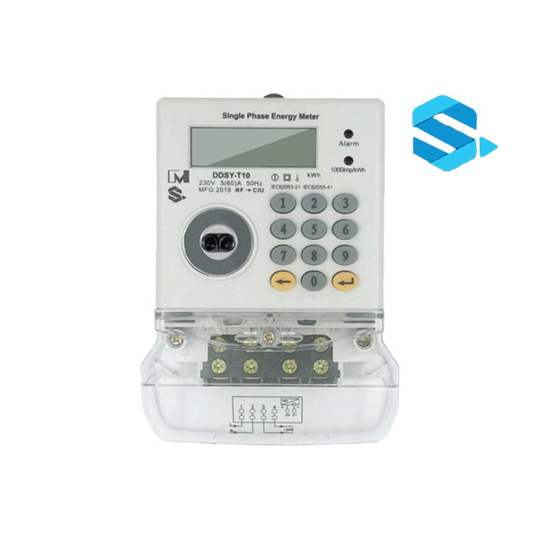 [STS] EM124043 Single-Phase Two-Wire STS Prepayment Keypad Meter with CIU Support