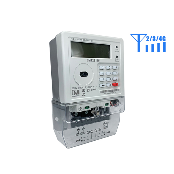 [4G CAT4] EM129115 4G Prepayment Smart Kwh Meter IR GPRS Postpaid Energy Meter CAT 4 Tamper Protection Power Meter