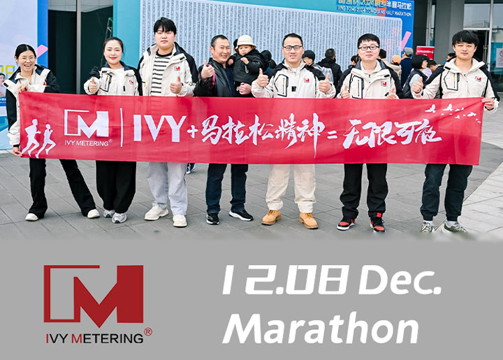 The IVY Metering team ran with passion and showed their heroic spirit in the half marathon challenge!