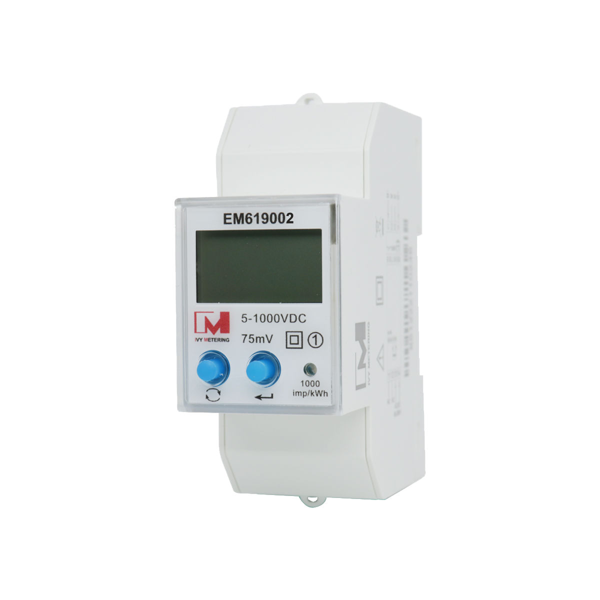 EM619002 1000V 2000A RS485 Modbus Bidirectional DC Energy Meter for depot charger for electrical buses and trucks