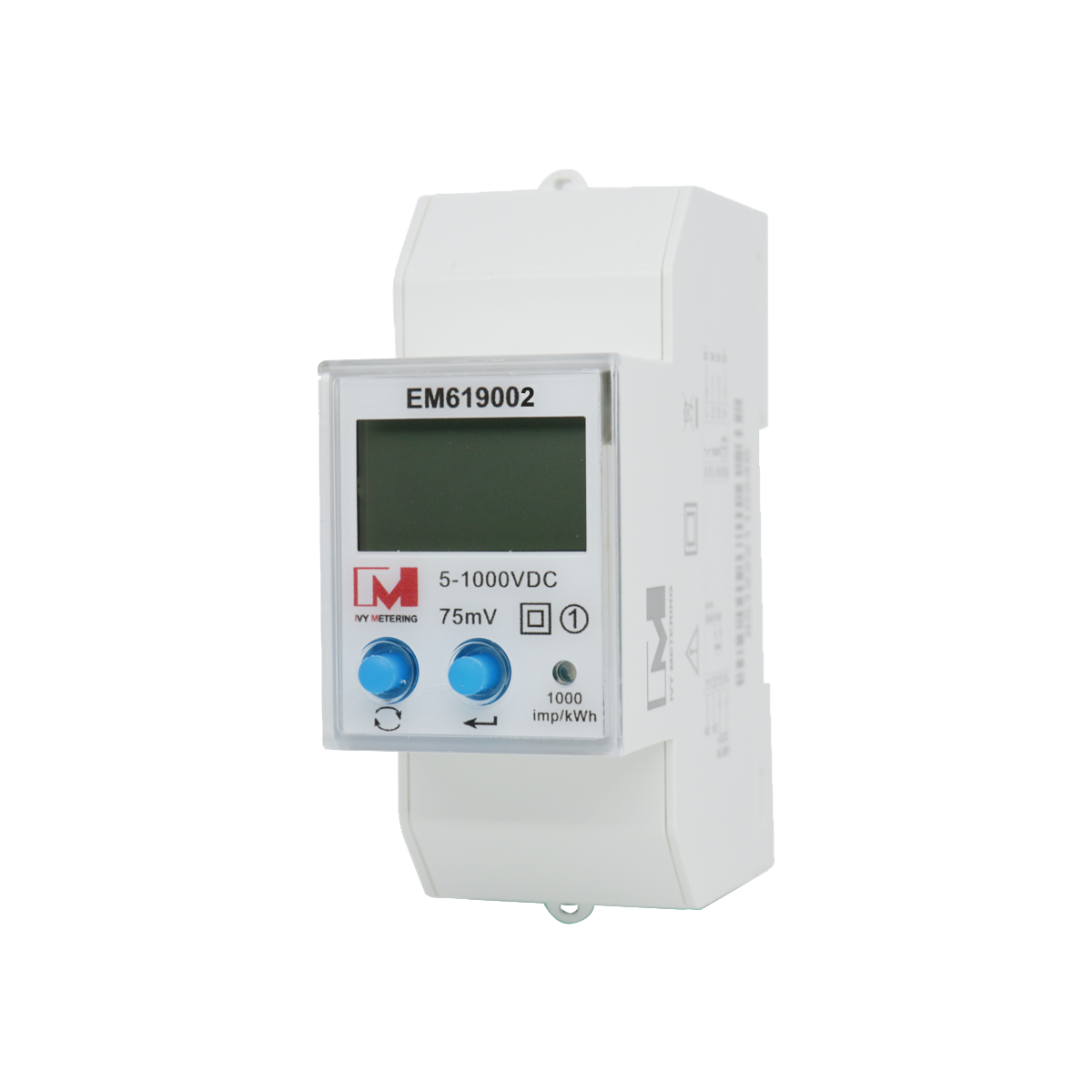 EM619002 1000V 2000A RS485 Modbus Bidirectional DC Energy Meter for depot charger for electrical buses and trucks