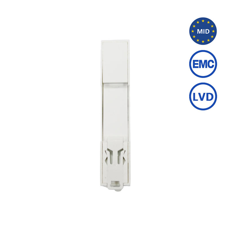EM118090 EMC LVD 230V 5-32A 1 Phase MID Approval RS485 Modbus Energy Meter With Bidirectional Metering