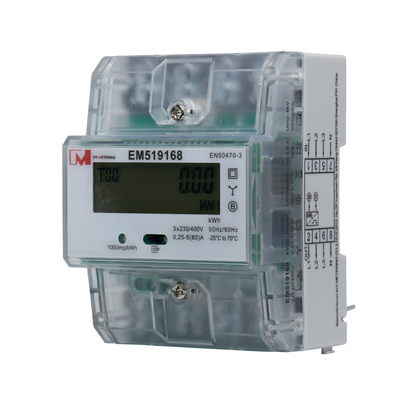 MID Certified Three-phase RS485 Bidirectional Energy Meter