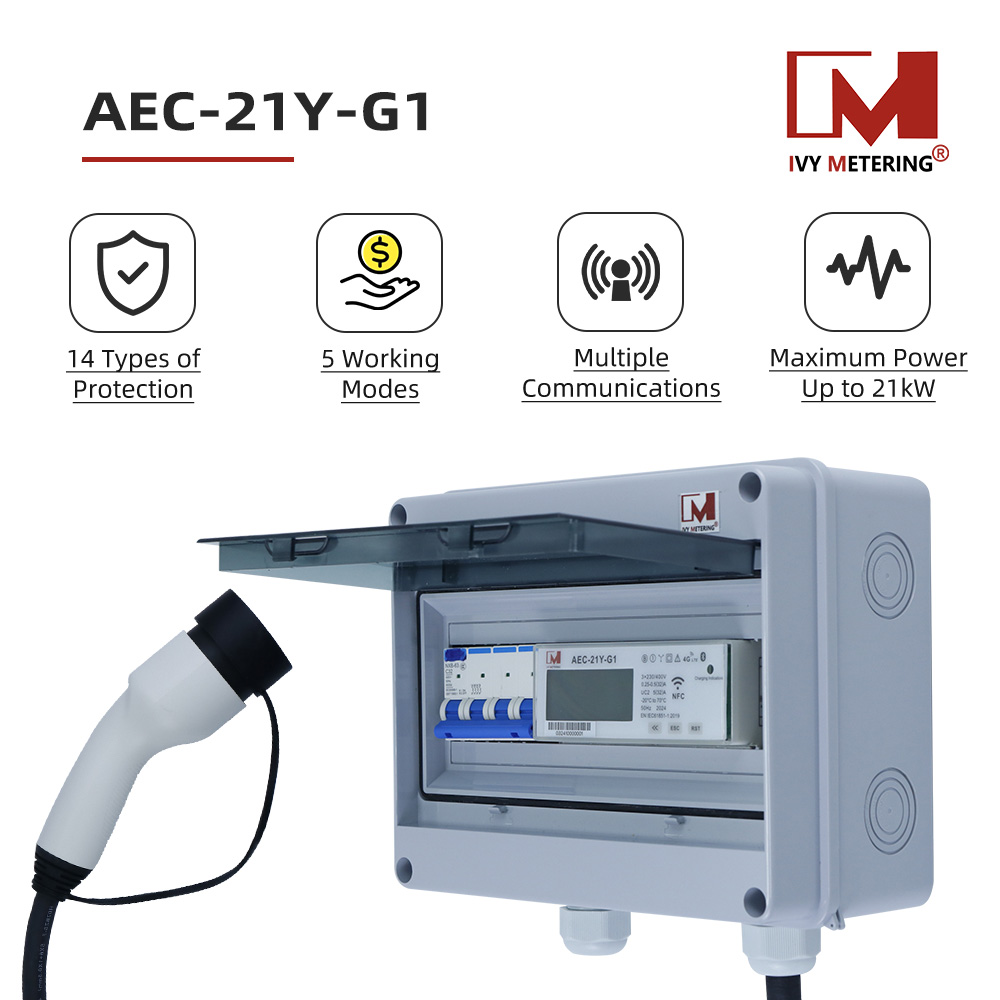 32A Electric Vehicle AC Charger Smart Home Charging Solutions