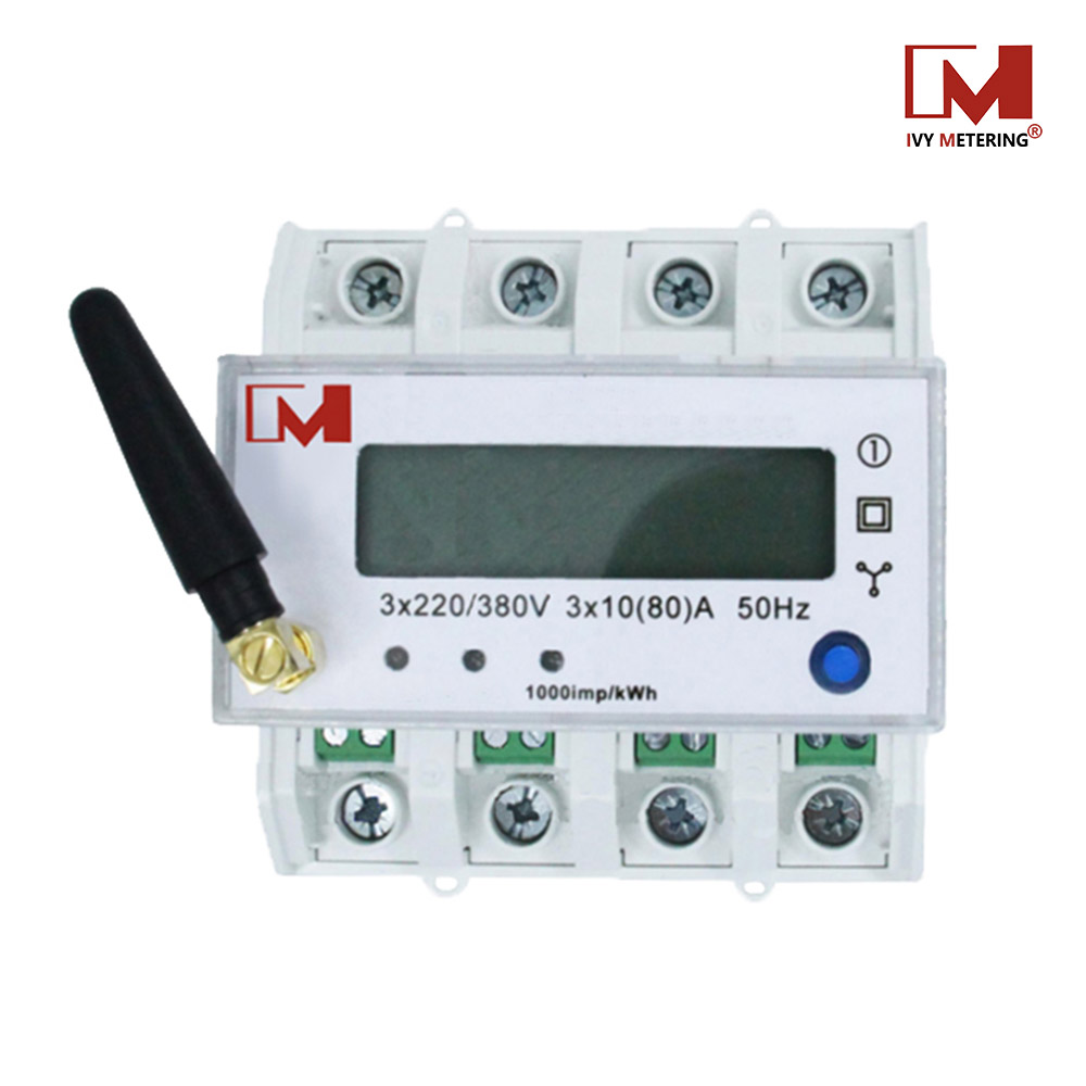 Remote Control 80A 100A 125A 3 Phase EU868mMHz Lorawan MID approved meters