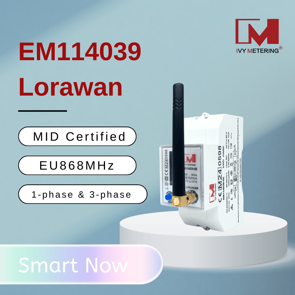 MID Certified Three-phase RS485 Bidirectional Energy Meter