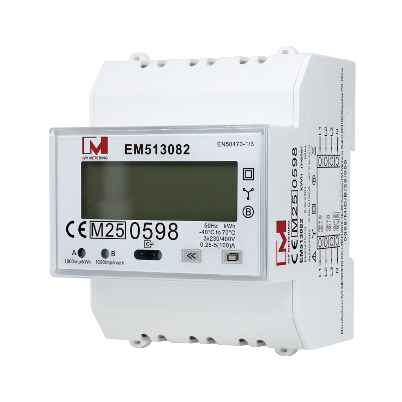 MID 3 Phase RS485 Energy Meter for Electric Vehicle (EV) Charging Infrastructure