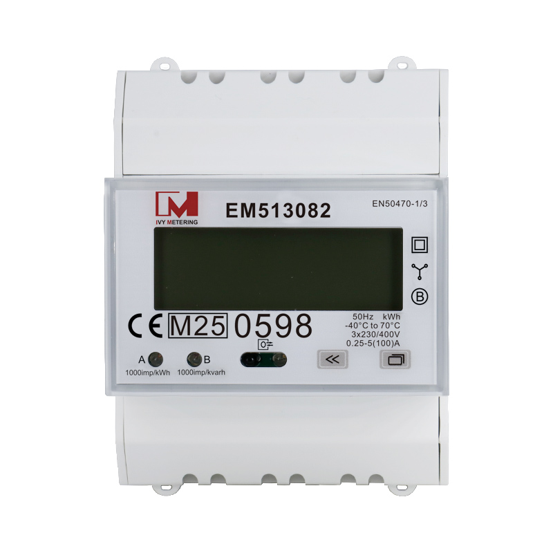 EM513084 3-Phase 80A So Outptut MID Bidirectional Energy Meters