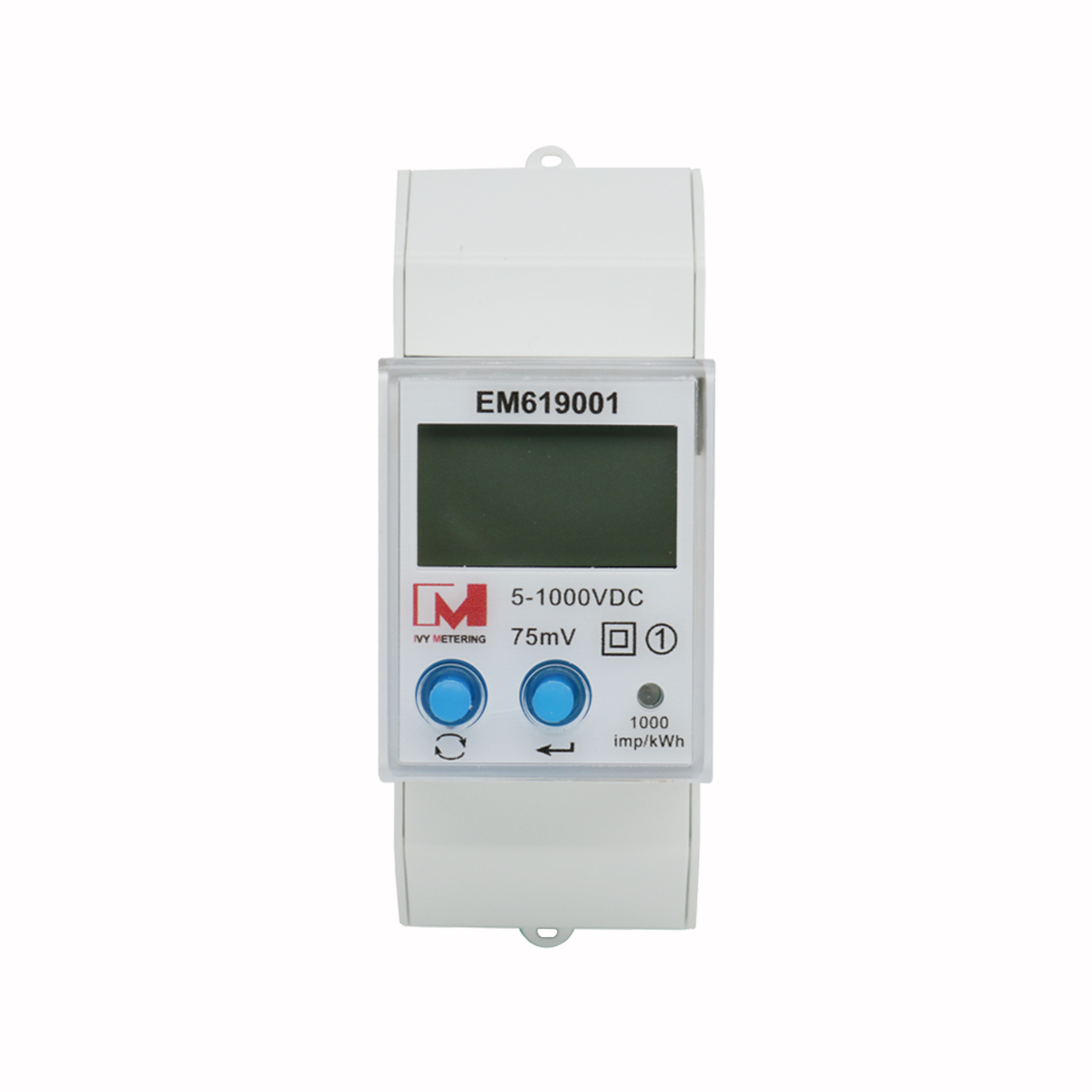 EM619001 PTB MID/Eichrecht certification 1000V DC Bidirectional Energy Meter for DC EV Charger