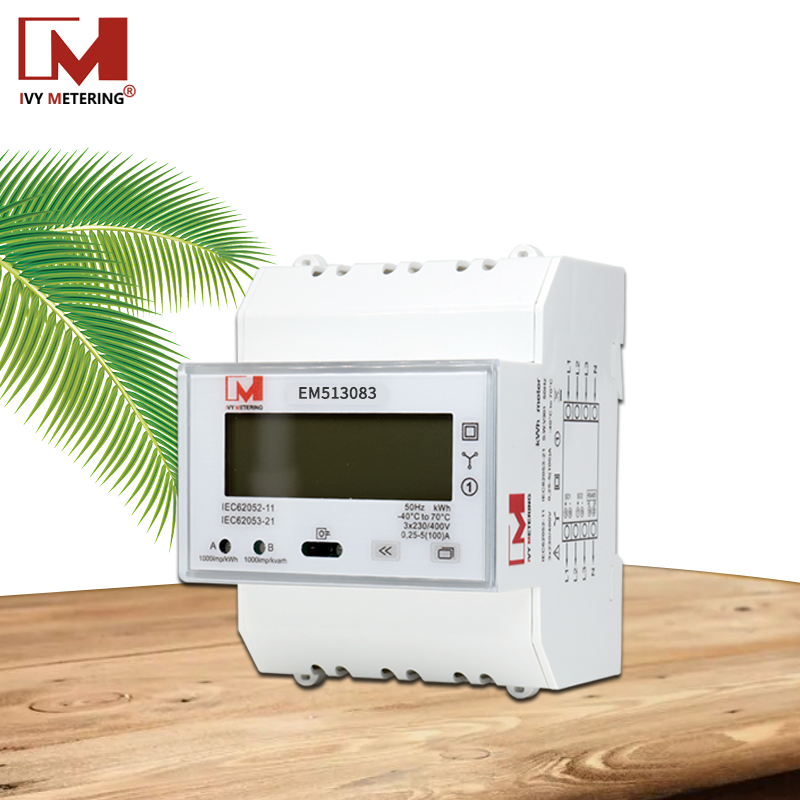 EM513082 RE Direct-Connect Three-Phase Four-Wire Electric Meter with MID Certificate