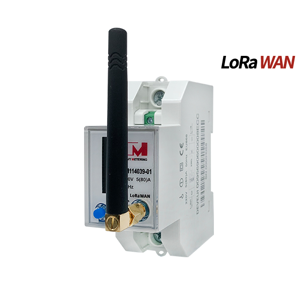 [MID metering] EM114039-02 Prepaid single-phase electronic multi-function din rail-mounted smart energy meter with Lorawan
