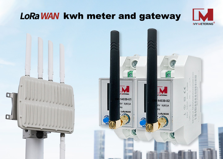 Lorawan energy meter and lorawan gateway working principle