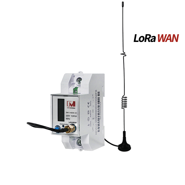 [Lorawan Class C] Star to Star Single phase power meter LoRaWAN energy meter smart LoRa electricity meter