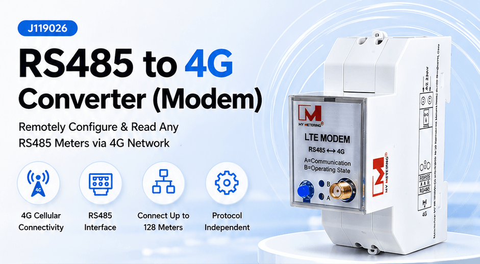 RS485 to 4G Concentrator: Wireless Internet of Things Gateway for Remote Monitoring