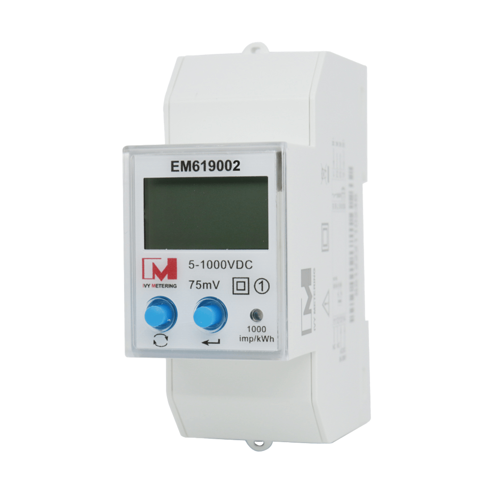 EM619002 1000V 2000A RS485 Modbus Bidirectional DC Energy Meter for depot charger for electrical buses and trucks