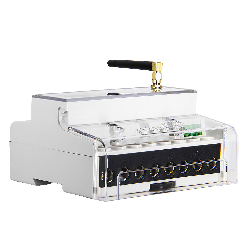 Three Phase LoRaWAN Energy Meter with RS485 Modbus for Remote Meter Reading
