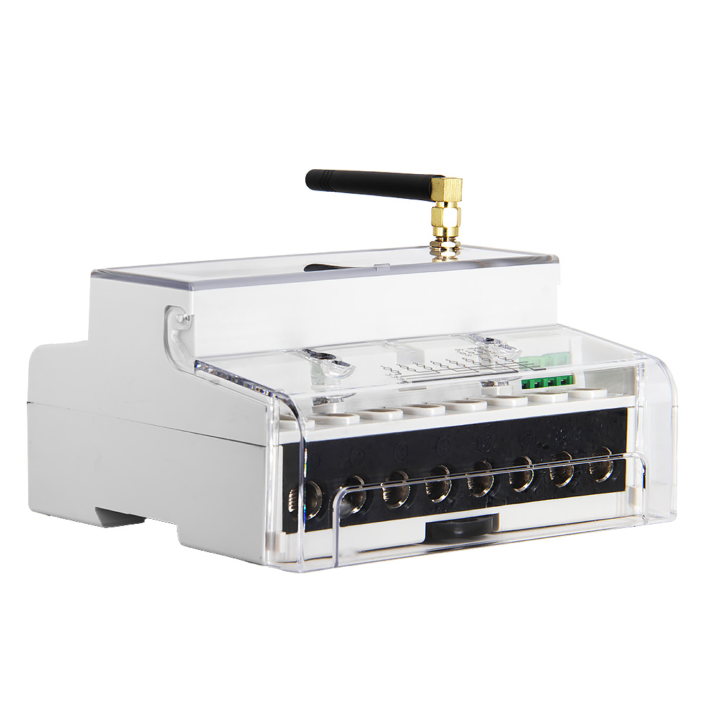Three Phase LoRaWAN Energy Meter with Built in Relay for Remote Control