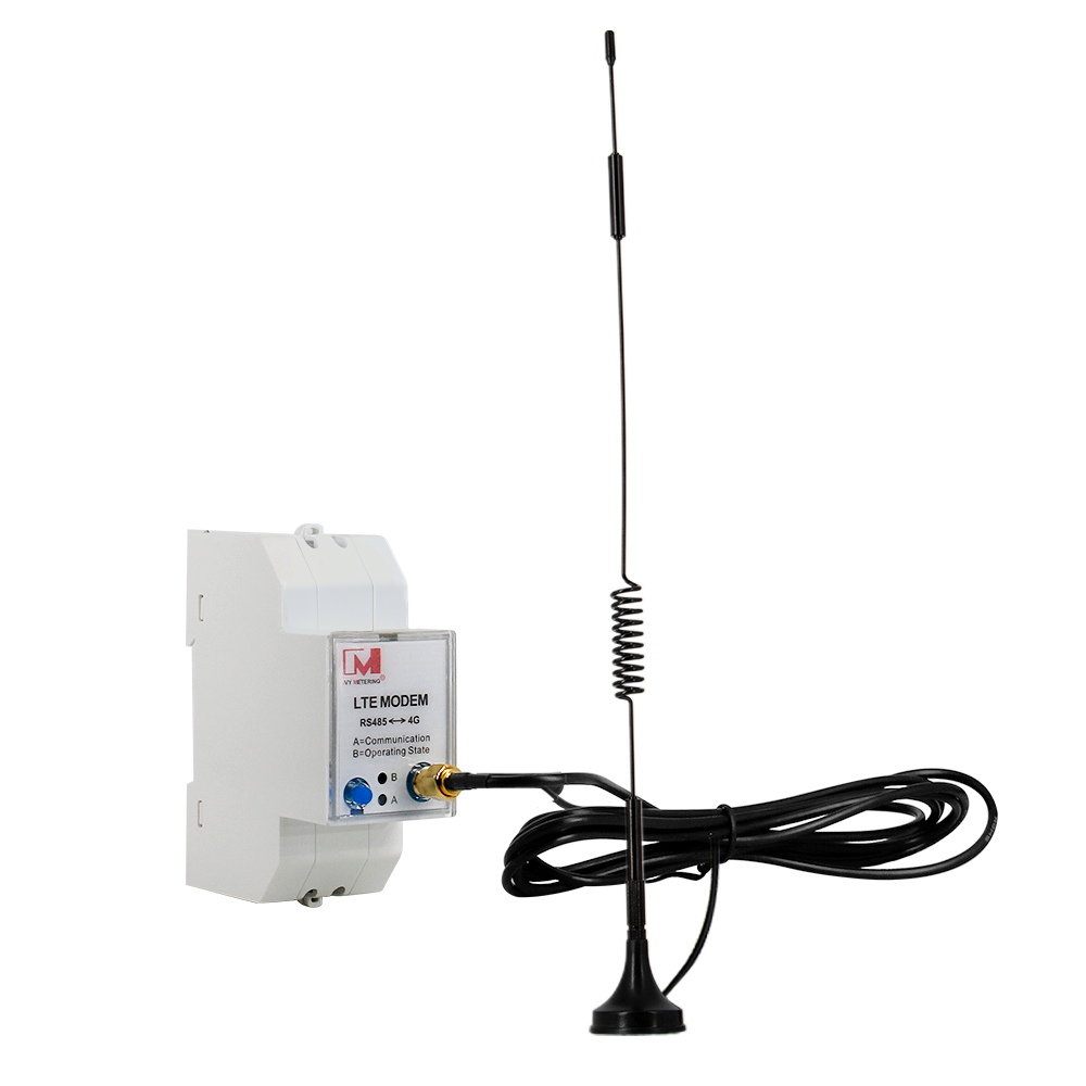 RS485 to 4G Converter | 128 Devices Modbus RTU 4G Gateway for Remote Meter Reading