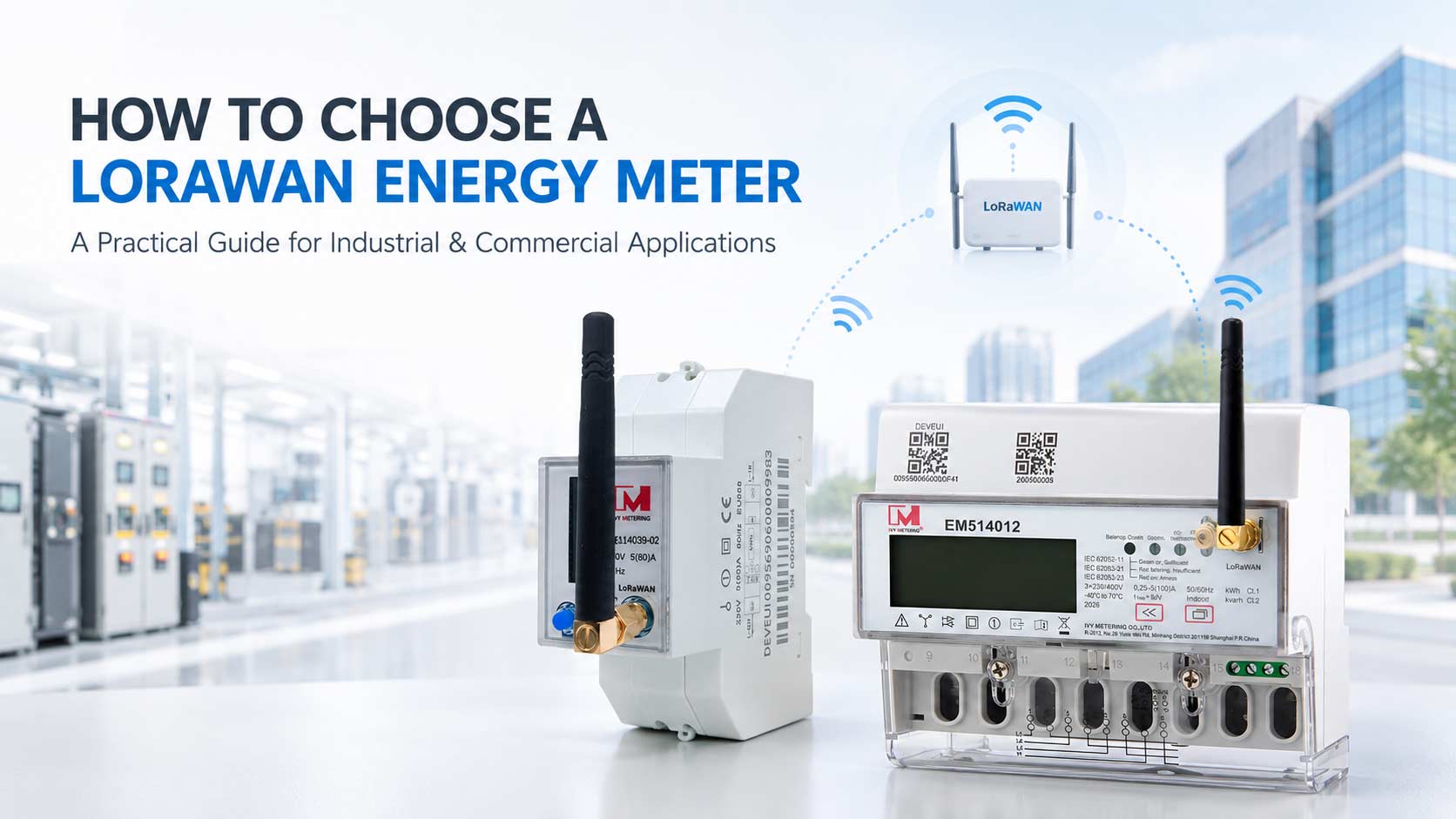 How to Choose a LoRaWAN Energy Meter: A Practical Guide for Industrial and Commercial Applications